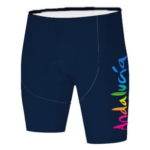 Andalucia Shorts Velo Cuissard Cyclisme Homme Cullotte Gel Culotes Hombre Masculina Culotte Ciclismo Bermuda Ciclismo