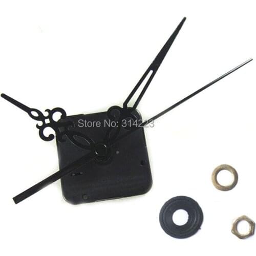 10pcs High quality clock fittings mute Quartz Clock Movement for Clock Mechanism Repair DIY clock parts accessories long shaft
