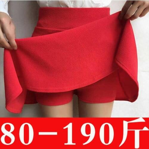 Woman Skirts Plus Size A- line Skirt Childrens Autumn Winter Short Skirt Square Dance High Waist Sailor Dance Dress Faldas Jupe