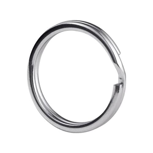 PARETO 1000pcs 12mm 304 stainless steel split key rings for key chain charm tag diy accessories