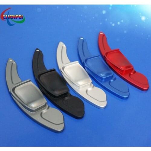 2pcs Car Steering Wheel Shift Paddle Extension Shifter For VW CC Golf 6 Bora Tiguan Lavida Sciricco EOS Interior Accessories