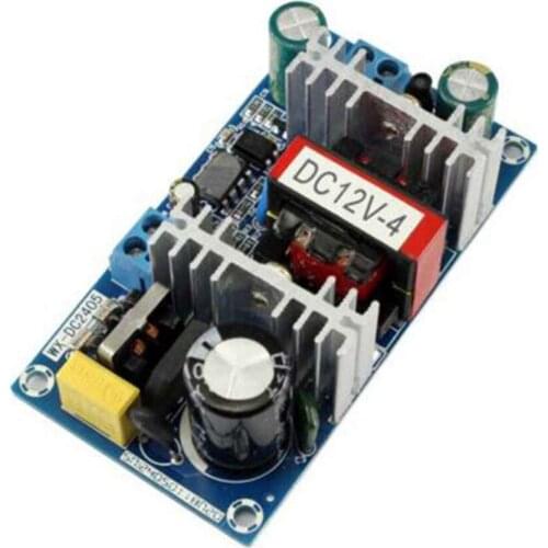 50W AC 100V-240V to DC 12V 4A Switch Power Supply Module AC-DC Low Ripple Industrial Power Supply Bare Board
