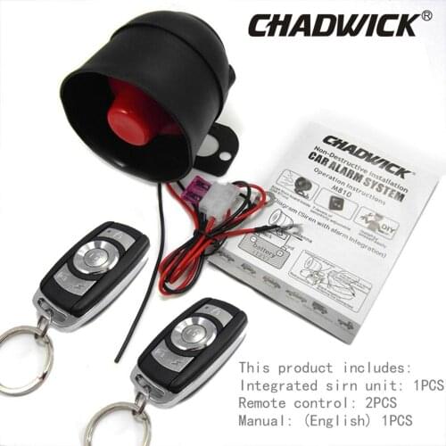 810-8176 Car Anti-theft Device Installation Car Alarm Without Cutting The Line And Plug-in Anti-theft Device