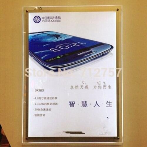 Crystal Frame Advertising Signboard Light Box