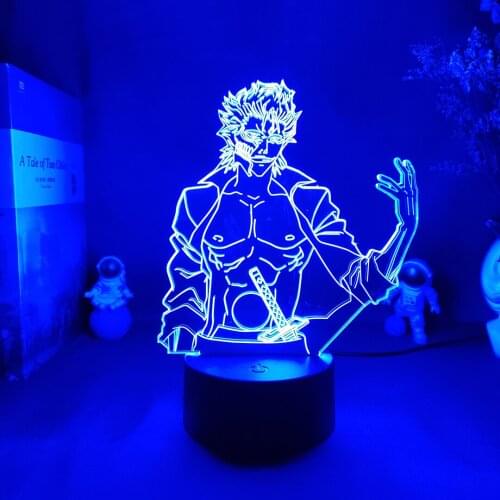Anime Bleach Grimmjow Jaegerjaquez Led Night Light for Bedroom Decor Night Lamp Bleach Gift Acrylic Neon 3d Lamp Grimmjow
