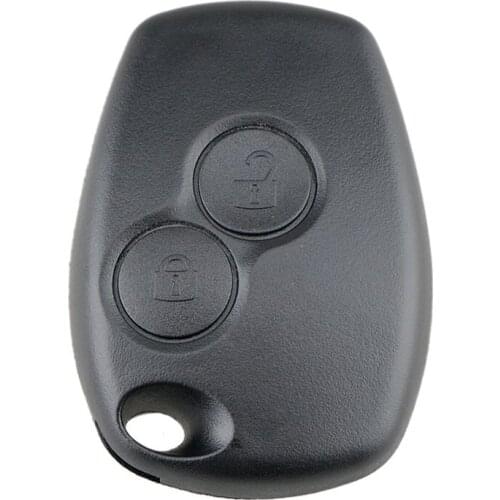 2 Buttons Car Key Shell Remote Fob Cover Case Blank Fob For Renault Dacia Modus Clio 3 Twingo Kangoo 2 No Logo