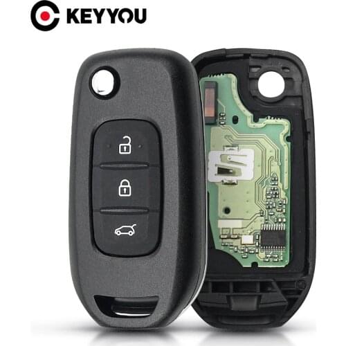 KEYYOU 5pcs 433MHz Car Remote Key HU138TE VAC102 For Renault Kadjar Captur Megane 3 Symbol 2013 - 2017 PCF7961M Smart Flip Key