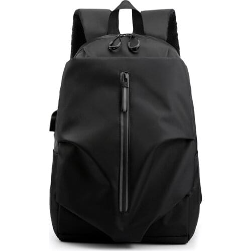 USB Charging Cool Backpacks Men Teen School Bag for Boys Student Backpack Male Young Backbag Oxford Casual College Style