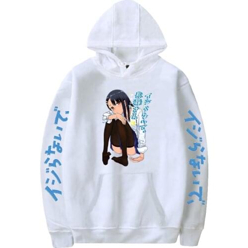 2021 New nagatoro Print Hooded Sweatshirt Women/Men Fashion Casual Hoodie Autumn Winter Sweatshirt Clothes