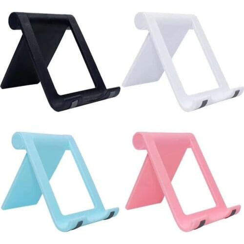 New Desk Holder Mobile Phone Stand Holder Cell Smartphone Table Tablet Adjustable Stand for iPhone 12 for iPad Phone Accessories