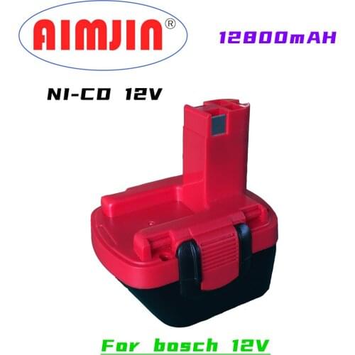 Upgrade for Bosch 12V 12800mah PSR Rechargeable Battery AHS GSB GSR VE-2 BAT043 BAT045 BAT046 BAT049 BAT120 BAT13