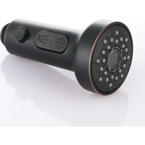 Oil Rubbed Bronze Multi-function Faucet ABS Plastic Spray Head,Kitchen Sink Faucet Replacement Pull out Spout Shower Nozzle Head