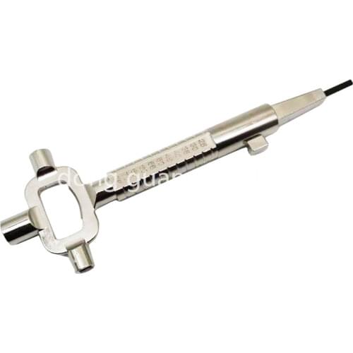 SLIVER LOCKSMITH TOOL MULTI PURPOSE CYLINDER GAUGE CAM TURNER SPINDLE TURNER