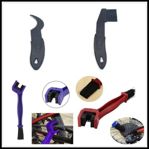 Cycling Motorcycle MTB Bicicleta Cleaner Scrubber Tool Bike Chains Cleaners Bicycle Chain Clean Brush Gear Grunge Brush Cleaner