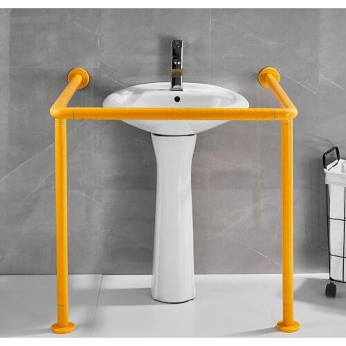 The third toilet barrier-free pedestal handrail basin basin washbasin handicapped elderly toilet wash railing
