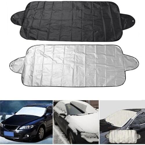 Car Truck Windshield Snow Cover Waterproof Dust Ice Frost Sun Shade Protector carros Automobile Accessories видеорегистратор
