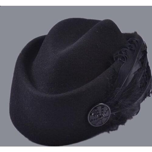 100% wool Vintage Warm Wool Winter Women Beret French Artist Beanie Hat Cap For Sweet Girl Gift spring and autumn hats