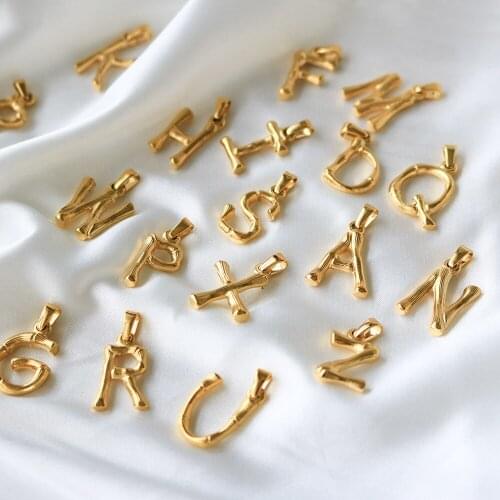 ZMFashion 26 English Letters A-Z Pendants LOVE Ladies Men Names Fashion Gifts Party Punk Hip Hop Style Jewelry Wholesale 2021