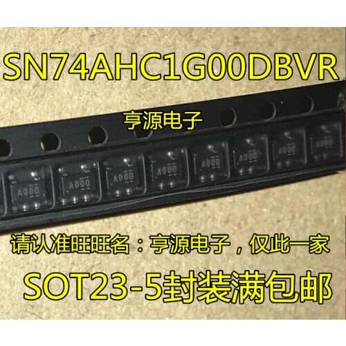 10PCS/LOT SN74AHC1G00 SN74AHC1G00DBVR A00 SOT23-5