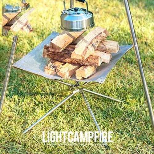 304 stainless steel stove barbecue grill ultra light portable outdoor camping fire station folding heating stove