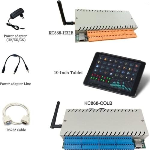 32 Channel Ethernet Wifi Relay Smart Controller Home Automation ITFFF Logical App For WAN LAN Without Internet Control By Tablet