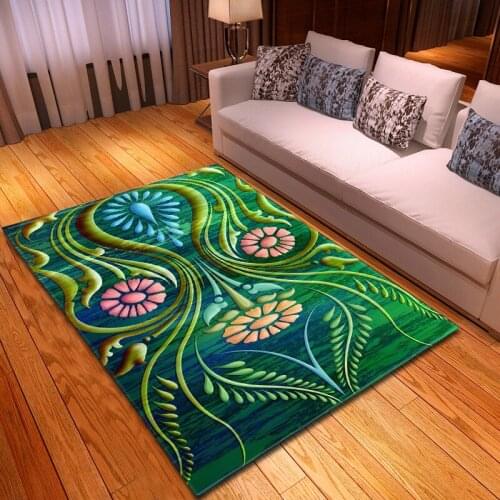 3D Art Rose Flower Printing Carpets Home Pink Red Wedding Area Rugs Valentines Day Decor Carpet Floor Couple Mats Gift Surprise