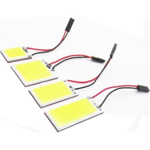 1pcs Auto Lamp Cob 36 SMD Chip Reading Lamp Led T10 Bulb Led Car Parking Auto Interior Panel Light Festoon Car Accessories