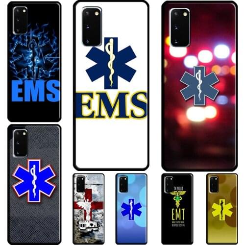 EMT EMS Medical Rescue Coque For Samsung Galaxy Note 20 Ultra Note 10 Plus S20 FE S21 Ultra S8 S9 S10 Plus Case