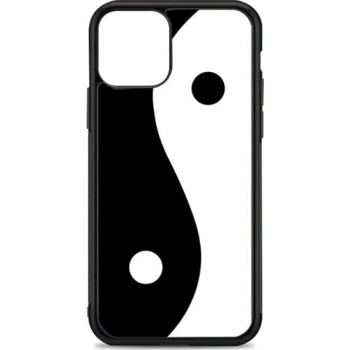 Black and white tai chi Phone Case for iPhone 12 mini 11 pro XS Max X XR 6 7 8 plus SE20 High quality TPU silicon cover