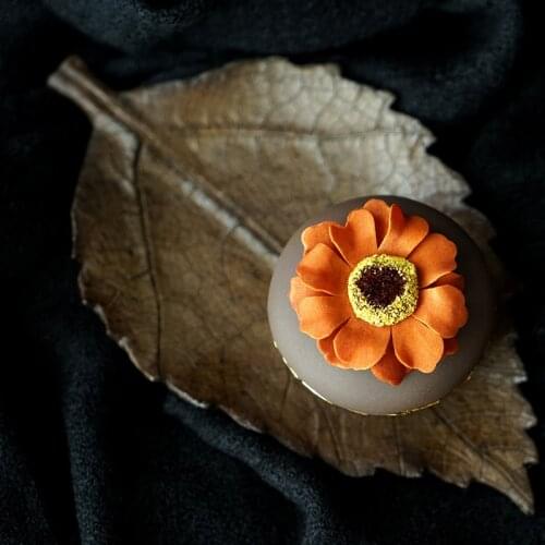 2pcs Simulation Cup Cake Simulation Flower Flower Cake Fake Cake