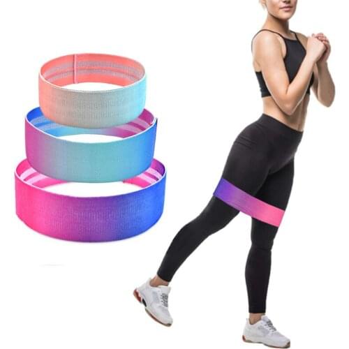Unisex Booty Band Hip Circle Loop Resistance Band Workout Exercise For Legs Thigh Glute Butt Squat Non-slip Fitness Equipment