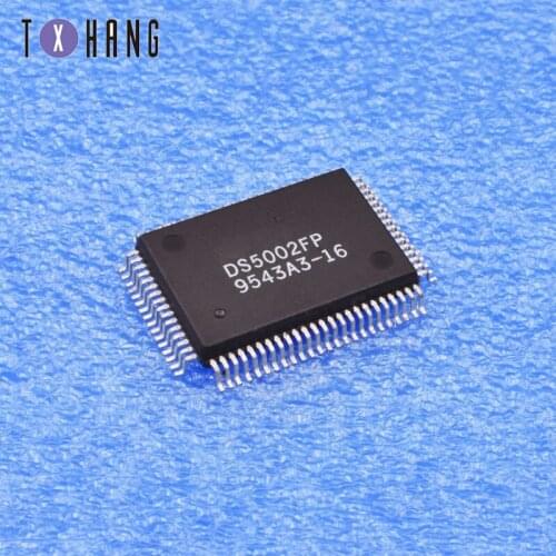 1PCS/5PCS DS5002FP 80-QFP Dallas IC MCU 8-bit DS500x 8051 CISC ROMLess 5V NEW diy electronics