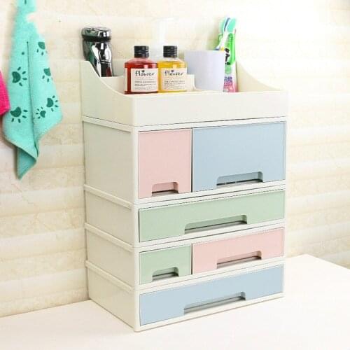 Desktop Jewelry Storage Box Acrylic Plastic Cosmetic Storage Box Drawer Storage Box Makeup Organizer Sundries Container