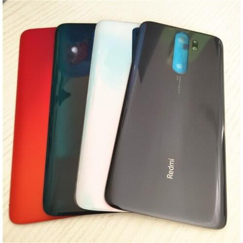 Original For Xiaomi Redmi Note 8 Pro Battery Cover Rear Glass Battery Door Housing Replacement Parts Redmi Note 8 Pro Back Cover
