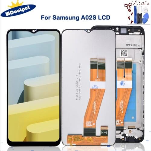 Original 6.5" For Samsung Galaxy A02S Display SM-A025F/DS LCD Touch Screen Digitizer Display For Samsung A02S LCD SM-A025M/DSLCD