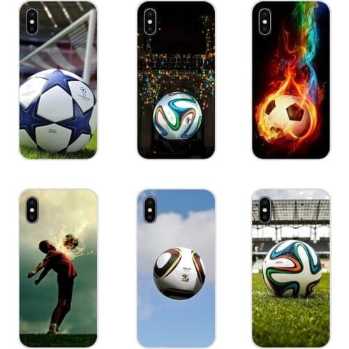 Transparent TPU Shell Cases Soccer Football Sports court For Samsung A10 A30 A40 A50 A60 A70 Galaxy S2 Note 2 3 Grand Core Prime