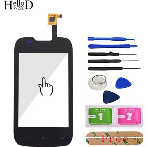 3.5" Touch Screen For Fly IQ431 IQ 431 Touch Screen Digitizer Panel Flex Cable Front Glass Sensor Repair Parts Tools Adhesive