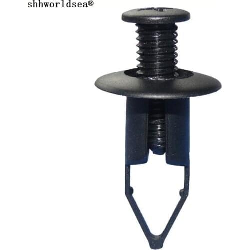 Shhworldsea auto clip and fastener bumper cover push type retainer fits into 9mm hole ES300 1993-on 9047-09101