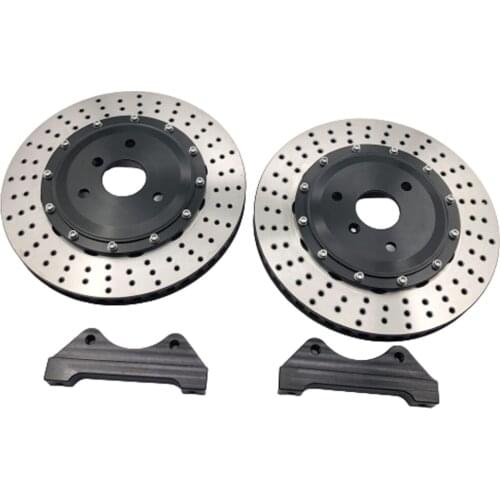 Rear wheel refit expansion upgrade 330*12/330/10mm brake disc with central bell and bracket
