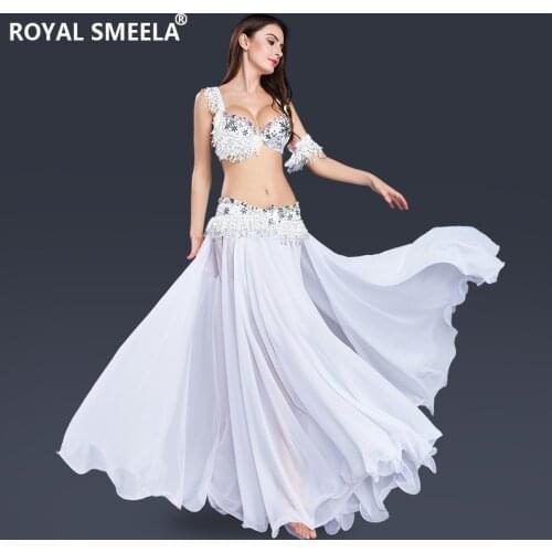 Lady Belly Dancing Suit Girls Royal Dancing Customs Belly Dancing Wear Snow Suits Stage Skirt Belly Dance Skirts D0735