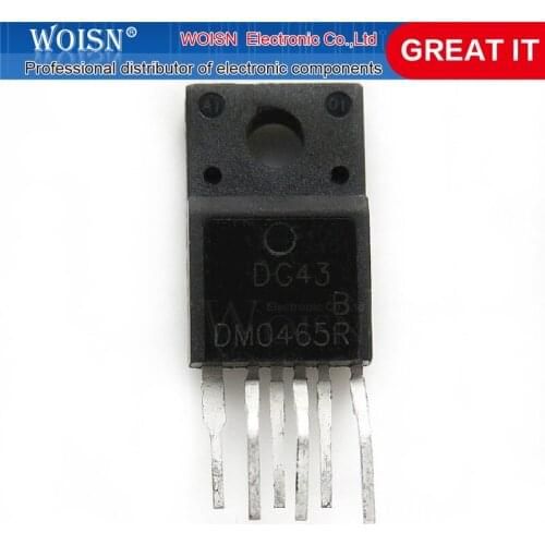 1pcs/lot DM0465R DM0465 0465R 0465 TO220F-6 In Stock