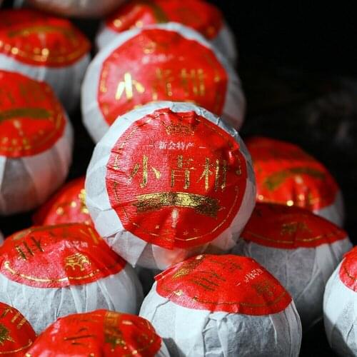 20pc Natural Plant Tea Bag Tangerine Peel Pu'er Tea Bag DIY Chinese High-grade Qinggan Pu'er Tea