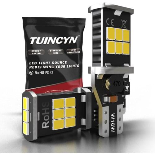 2pcs Canbus Car LED Reverse Light Bulb T15 W16W For opel astra h j g k insignia corsa c d zafira a b vivaro vectra