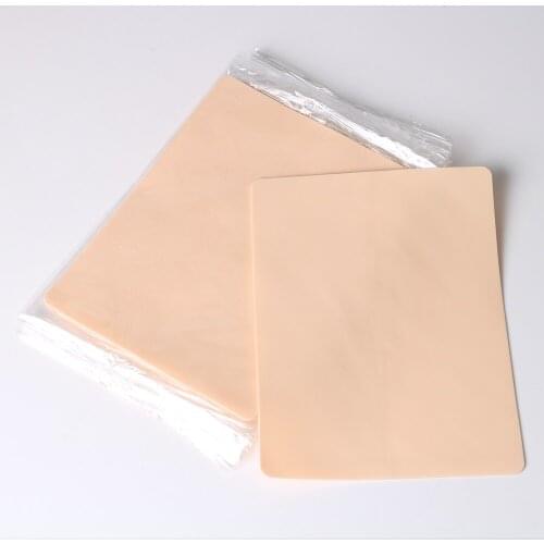 5 PCS Pro Blank Tattoo Practice Skin 8"X6" 15X20CM For Machine Gun Needles Free Shipping