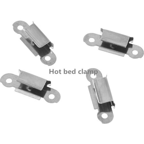 3 D Printer Accessories UM2 Hot Bed Glass Plate Holder Stainless Steel Material Hot Bed Clamp