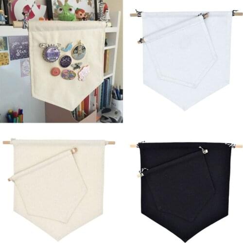 Pin Wall Display Banner Enamel Lapel Badge Flag Canvas Wall Banner Room Decor