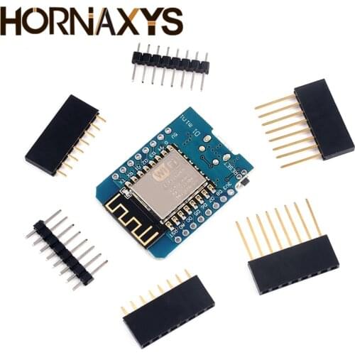 ESP8266 ESP-12 ESP-12F ESP12F CH340G CH340 V2 USB WeMos D1 Mini WIFI Development Board NodeMCU Lua IOT Board 3.3V With Pins