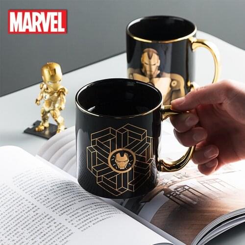 Disney Avengers pattern ceramic mug custom creative simple large-capacity ceramic coffee mug