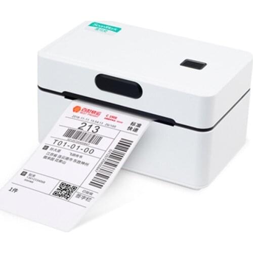 M5 Express Waybill Product Price Barcode QR Code Shipping Sticker 25.4-80mm USB Bluetooth Thermal Label Printer With Bracket