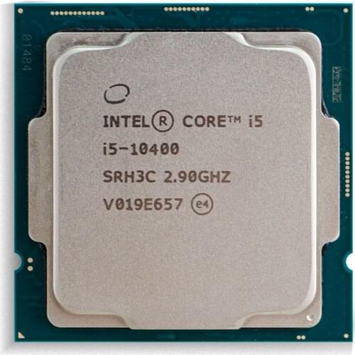 Plenty of new Intel Core i5-10400 i5-10400F i5-10400T CPU for desktop